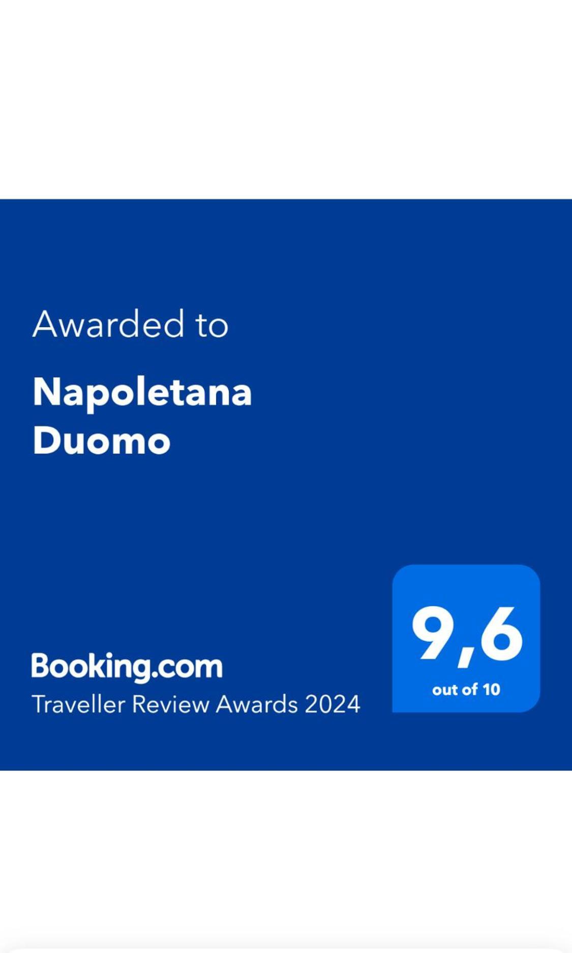 Apartament Napoletana Duomo Neapol Zewnętrze zdjęcie