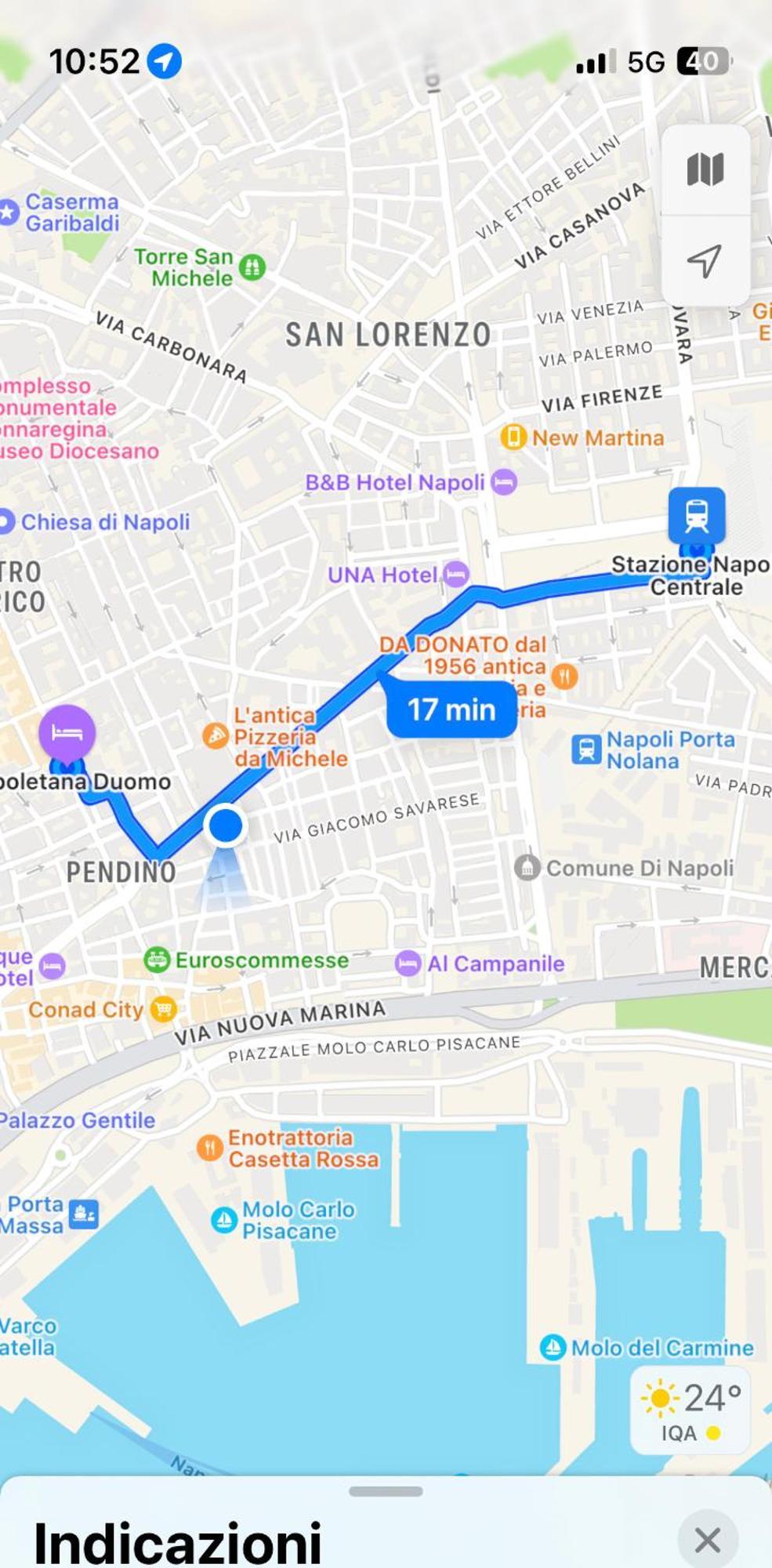 Apartament Napoletana Duomo Neapol Zewnętrze zdjęcie